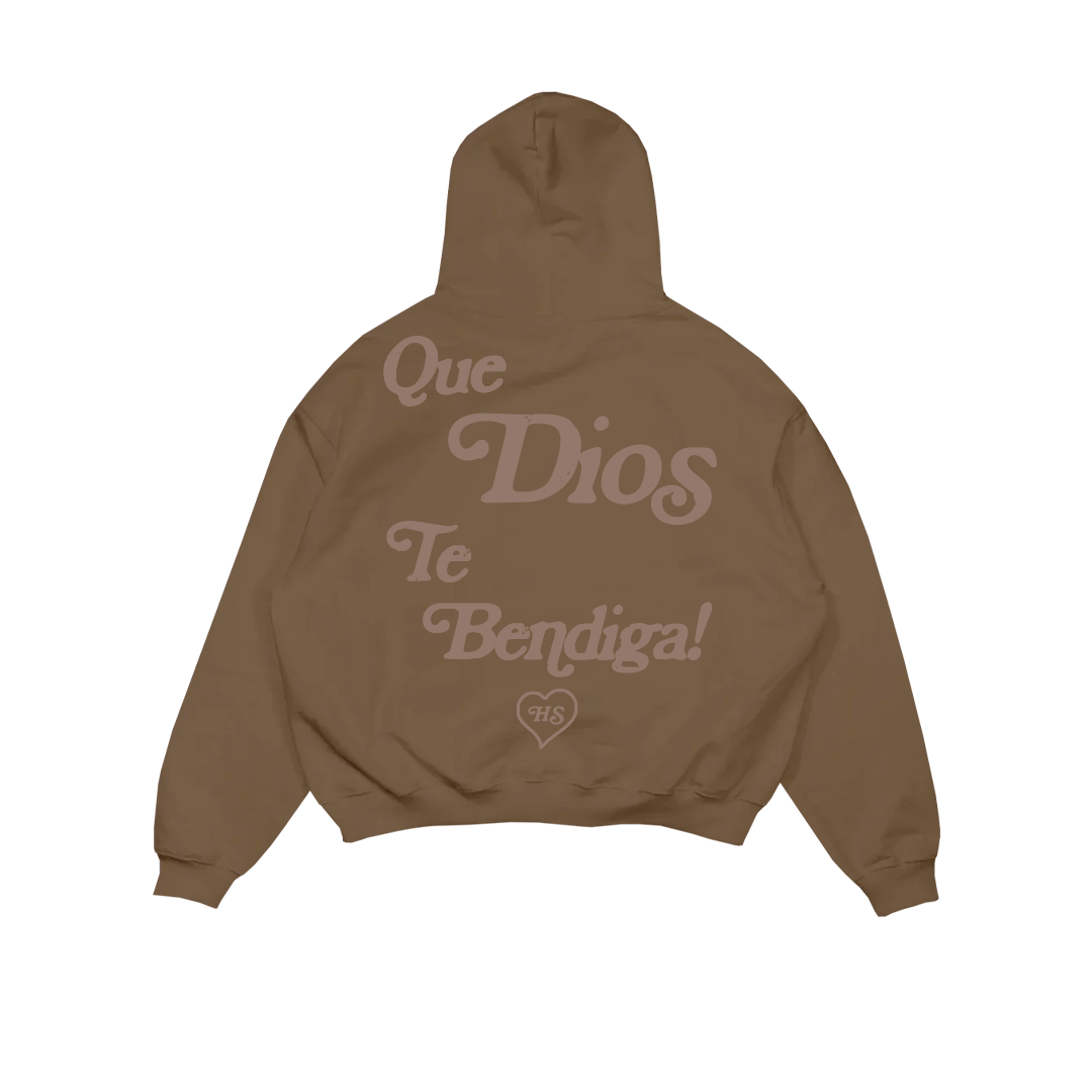 MOCHA MONOTONE HOODIE