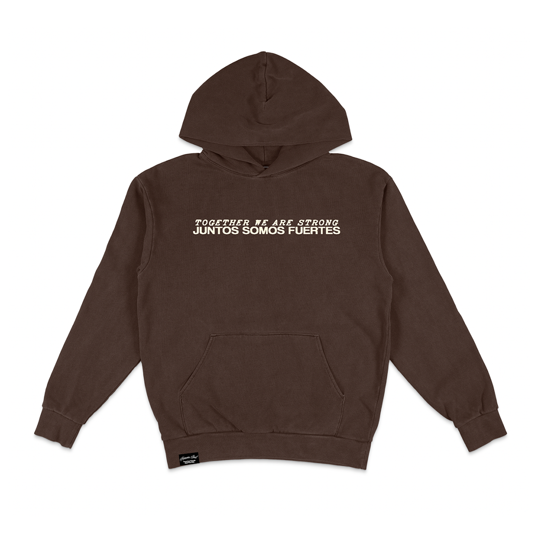 BROWN I.M.A.G. HOODIE