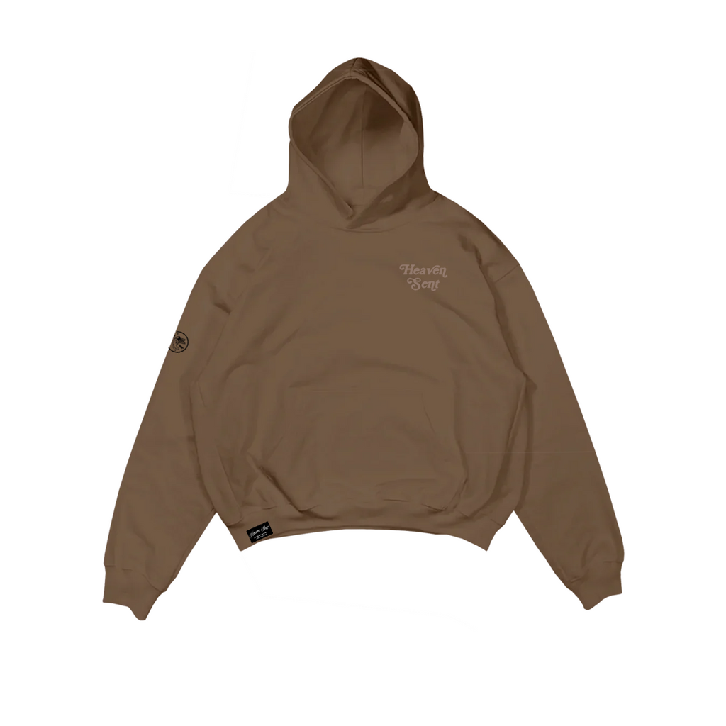 MOCHA MONOTONE HOODIE