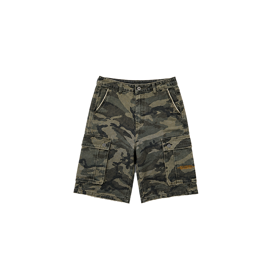 CAMO CARGO SHORTS
