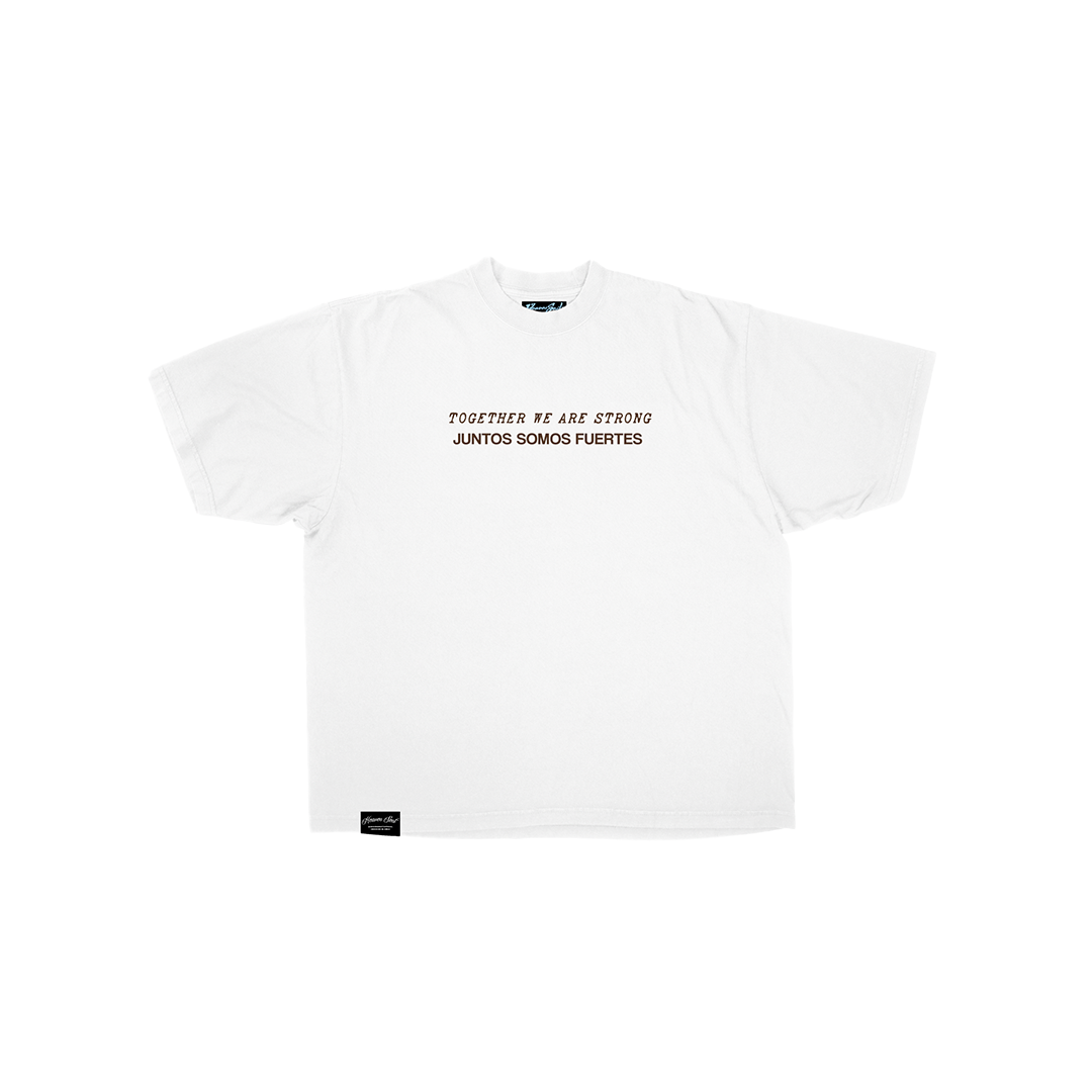 WHITE "I.M.A.G." TEE