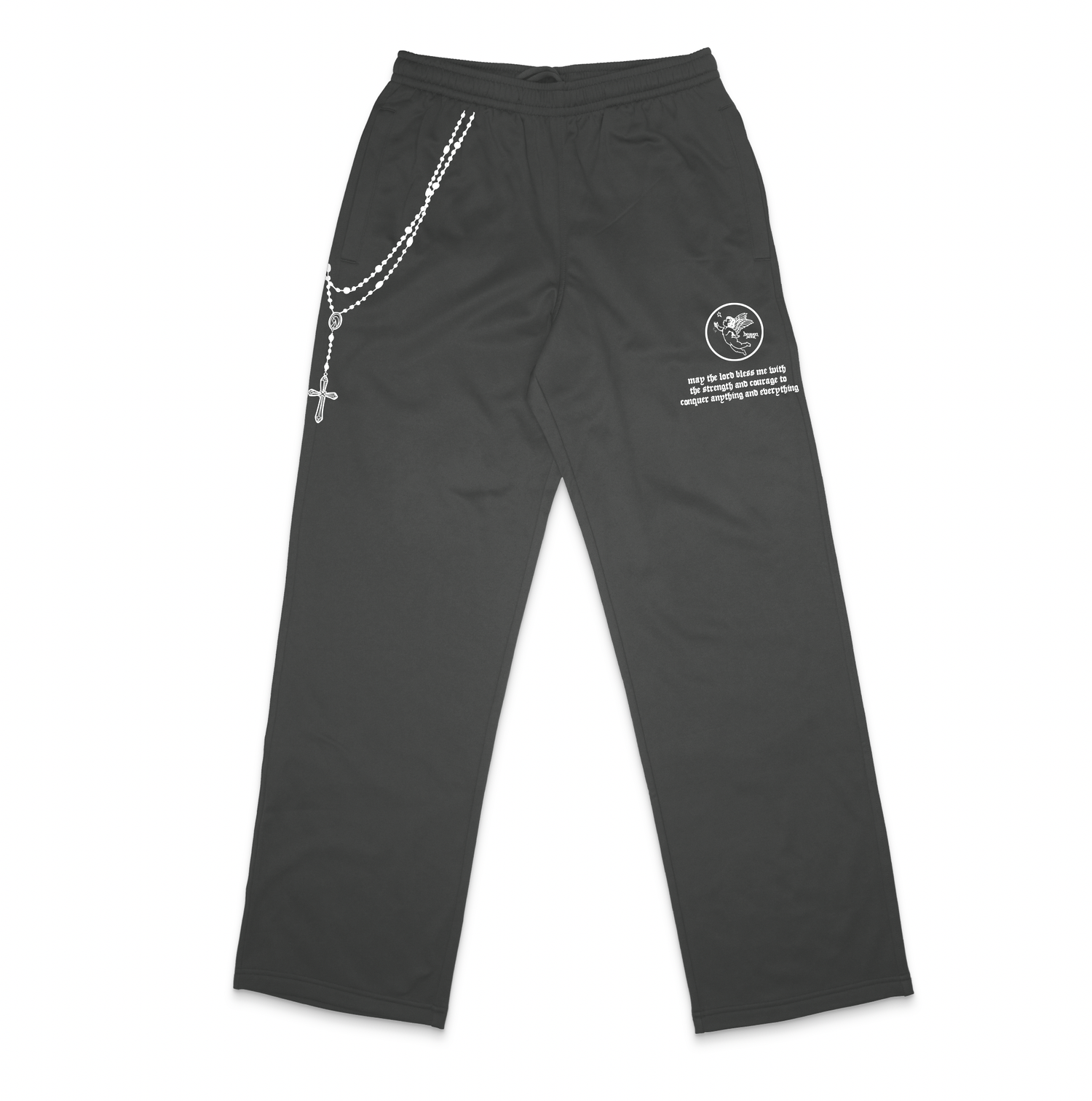 GREY ROSARY SWEATS