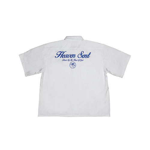 (WHITE) HAND OF GOD BUTTON UP
