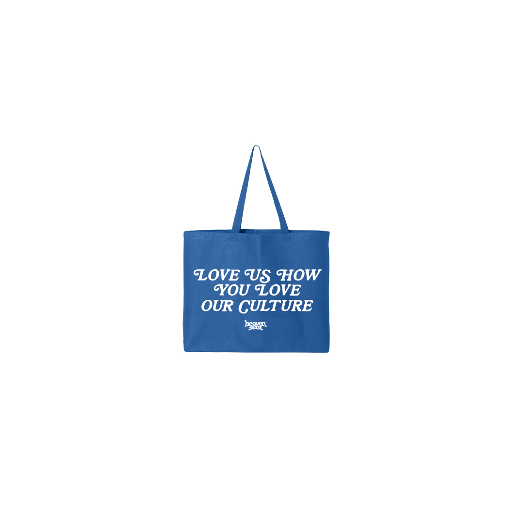 CULTURE BLUE TOTE