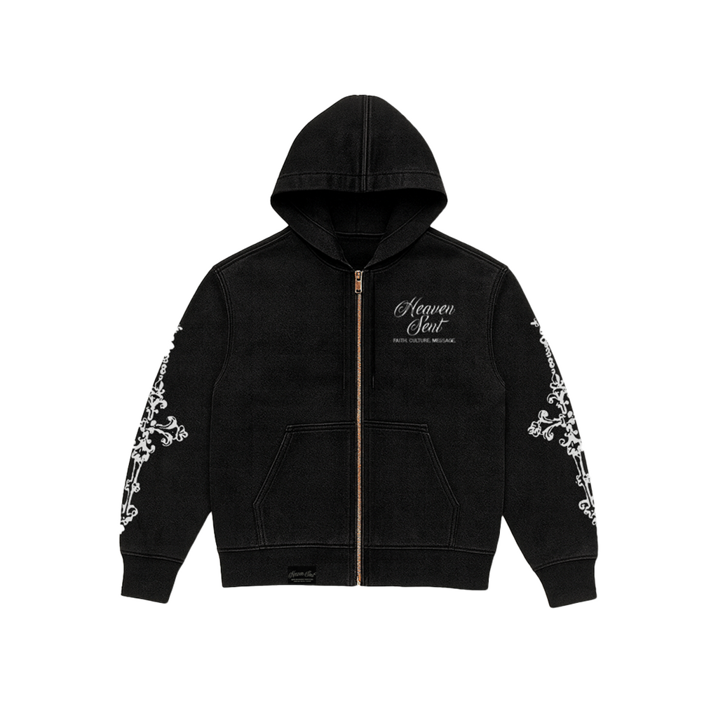 ‘KEEP THE FAITH’ CANVAS JACKET