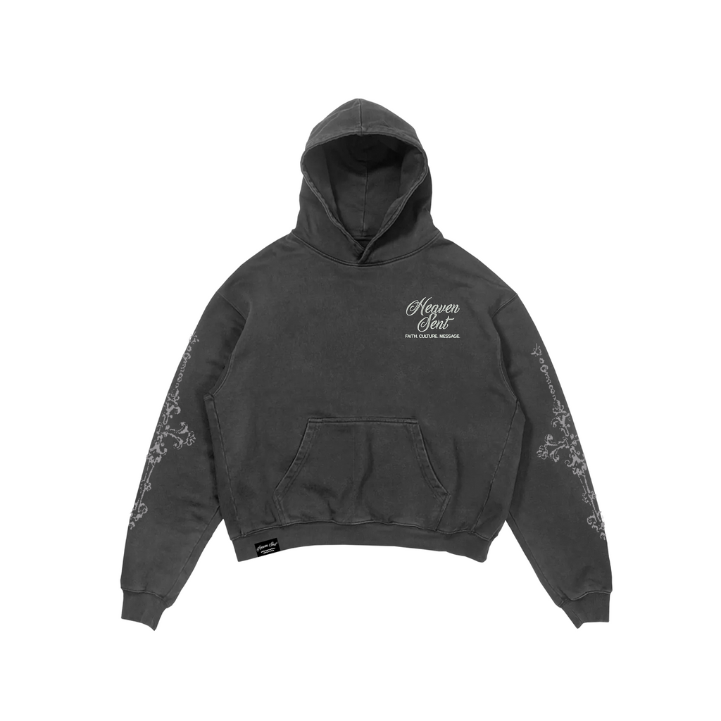 ‘KEEP THE FAITH’ GREY HOODIE
