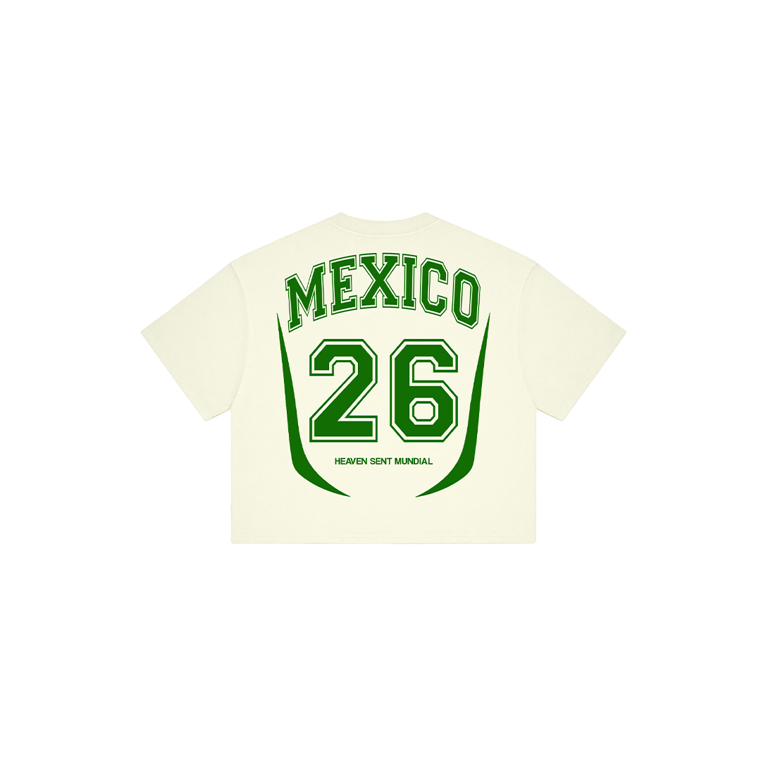 MEXICO ‘JERSEY’ TEE (CREAM)