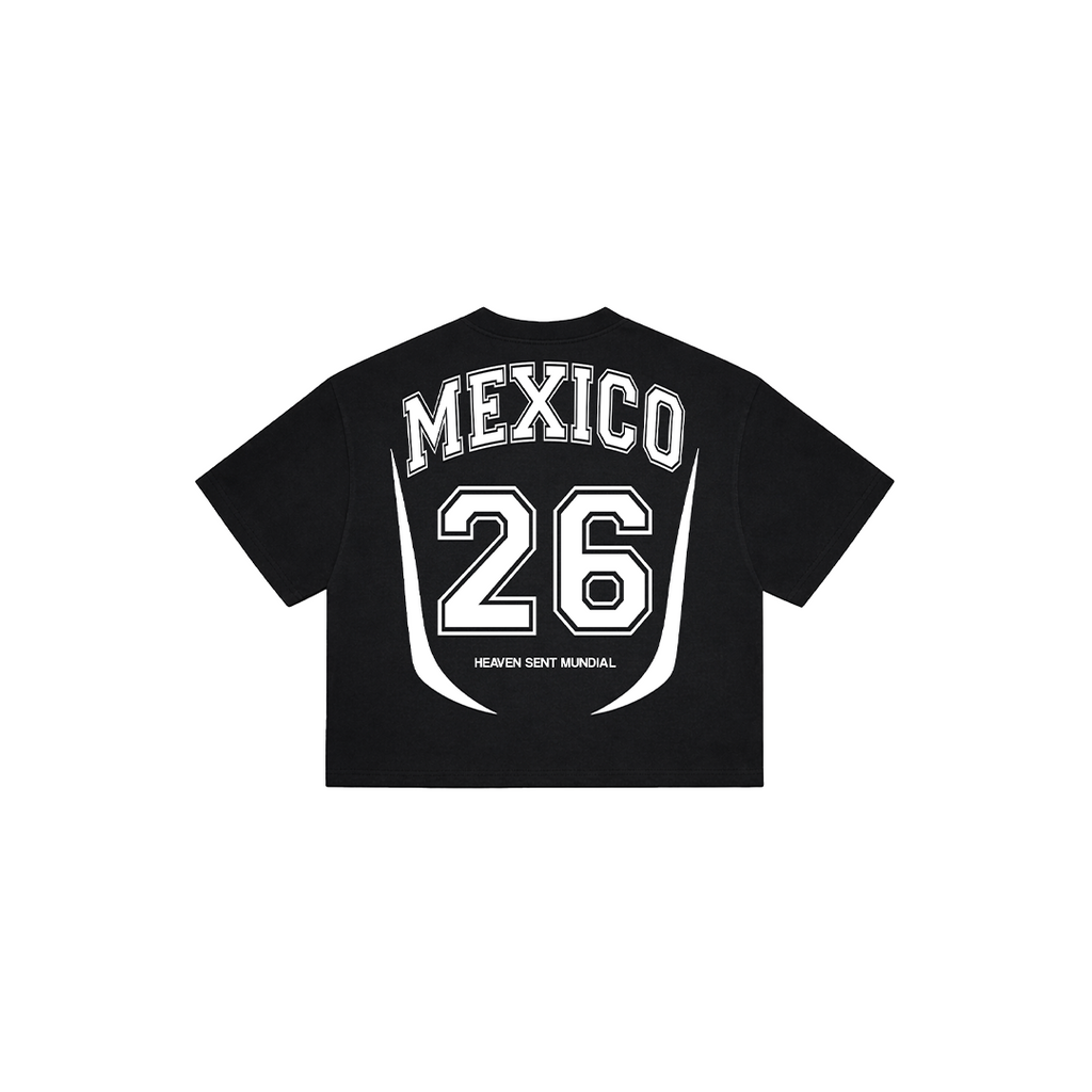 MEXICO ‘JERSEY’ TEE (BLACK)