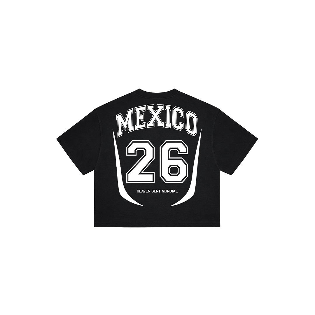 MEXICO ‘JERSEY’ TEE (BLACK)