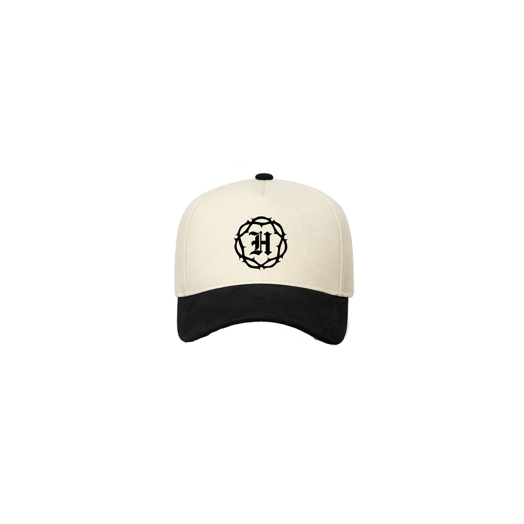 H suede brim hat